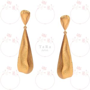 Texture Leaf Earring